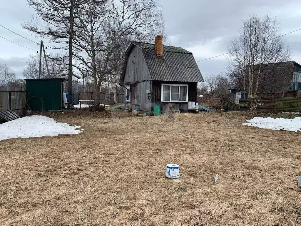 Дом в Сахалинская область, Южно-Сахалинск Серебрянка СНТ, 4 (35 м) - Фото 1
