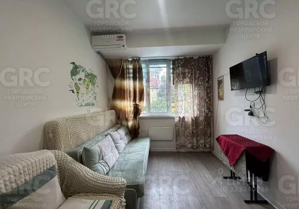 Студия Краснодарский край, Сочи Виноградная ул., 224/11 (20.9 м) - Фото 1