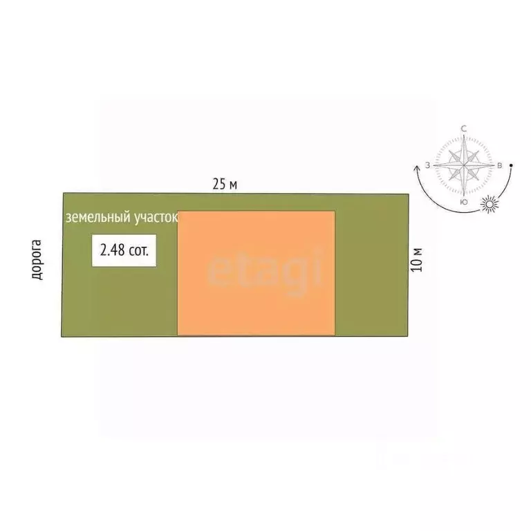 Дом в Крым, Сакский район, с. Уютное, Пруд кп  (110 м) - Фото 2