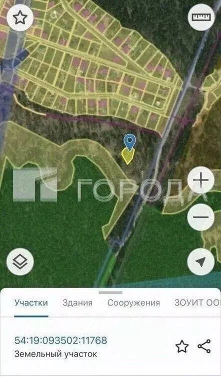 Участок в Новосибирская область, Новосибирский район, Кубовинский ... - Фото 2