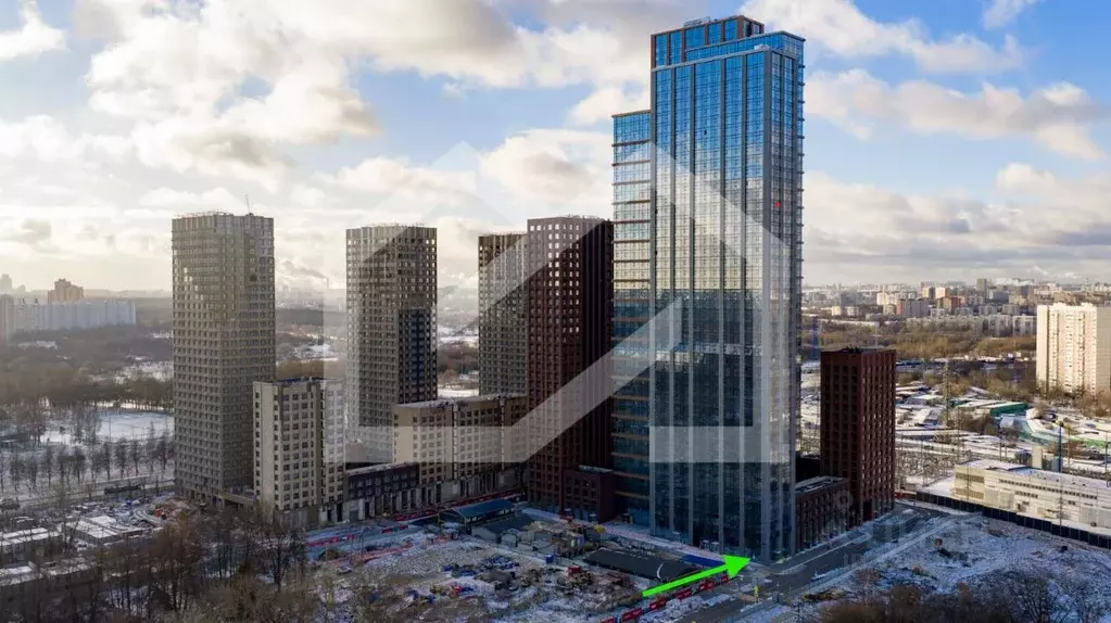 Торговая площадь в Москва Вейв жилой комплекс, 3 (53 м) - Фото 1