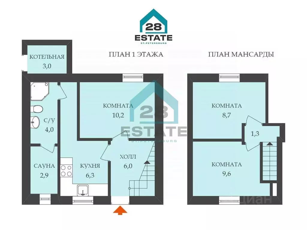 Дом в Ленинградская область, Всеволожский район, Морозовское городское ... - Фото 2