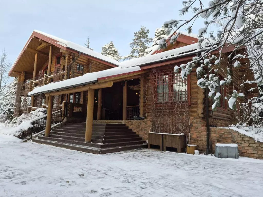 Коттедж в Ленинградская область, Всеволожский район, Агалатовское ... - Фото 2