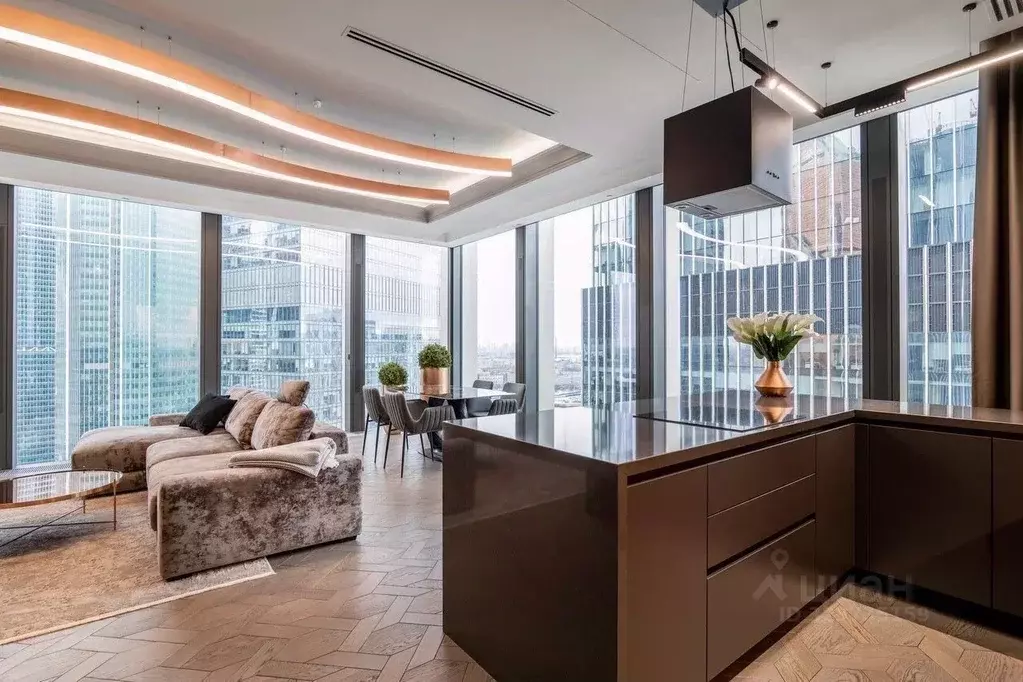 2-к кв. Москва 1-й Красногвардейский проезд, 22с2 (96.0 м) - Фото 1