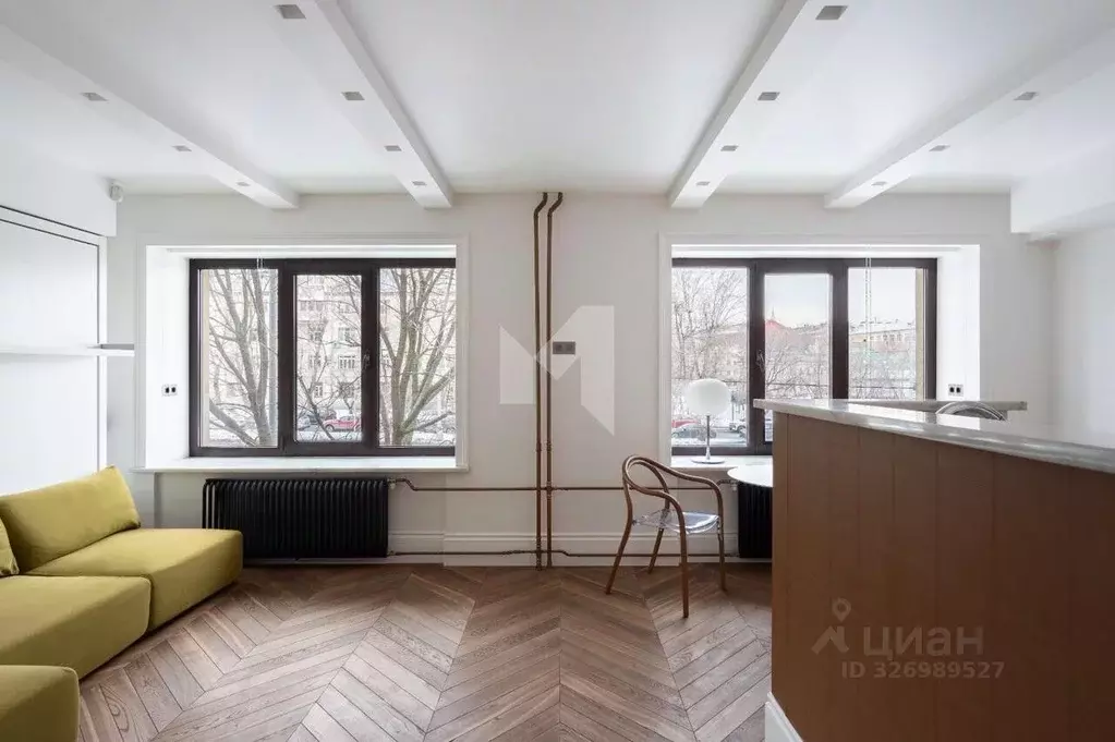 1-к кв. Москва Комсомольский просп., 9А (39.5 м) - Фото 0