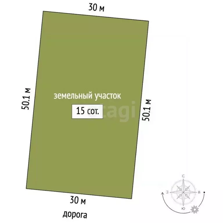 Участок в Камчатский край, Елизовский муниципальный округ, пос. ... - Фото 2