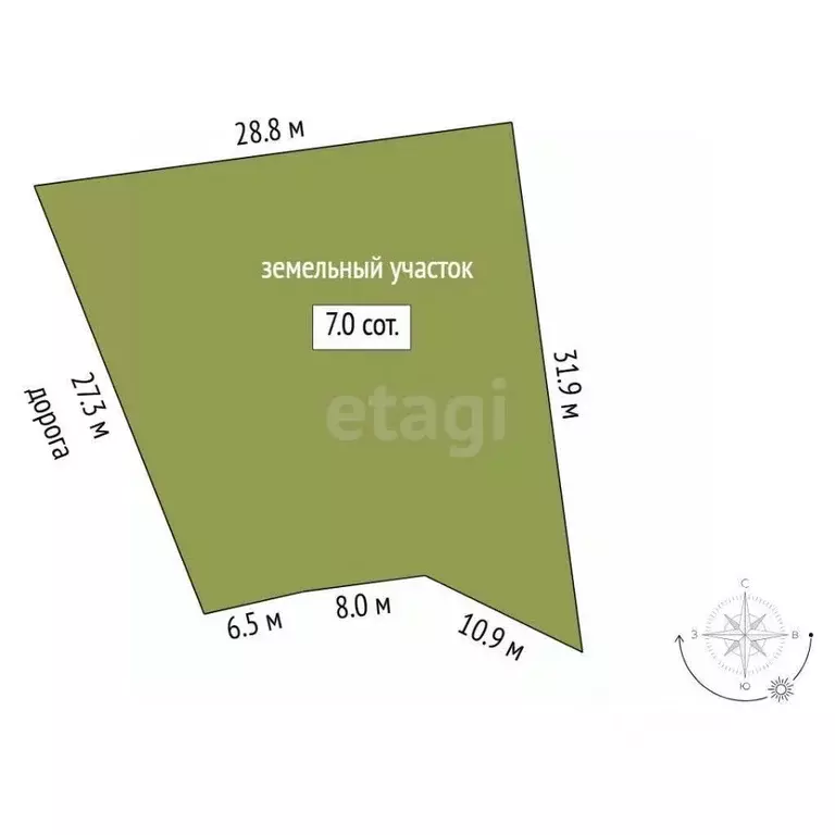 Участок в Тюменская область, Тюменский муниципальный округ, с. ... - Фото 2