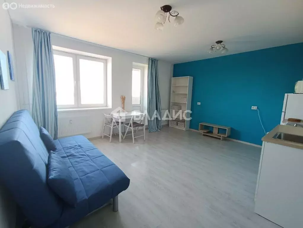 Квартира-студия: Бугры, Воронцовский бульвар, 5к5 (28.26 м) - Фото 1