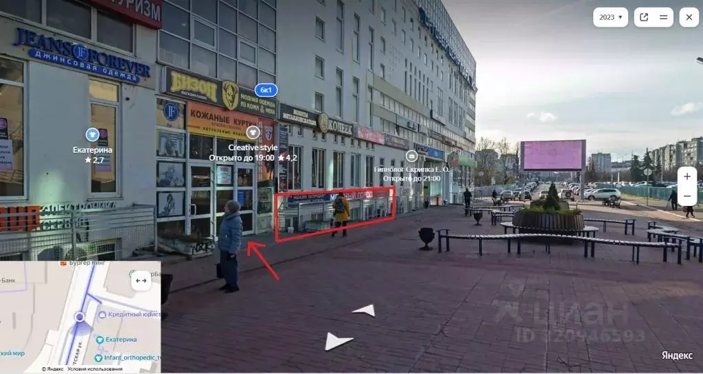 Торговая площадь в Тверская область, Тверь Трехсвятская ул., 6к1 (202 ... - Фото 1