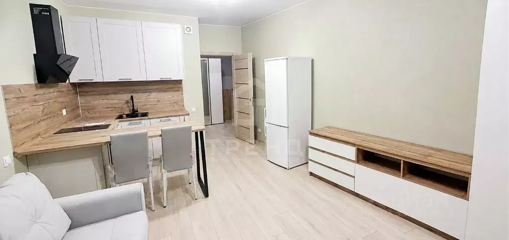 Студия Санкт-Петербург ул. Русановская, 20к1 (27.6 м) - Фото 1