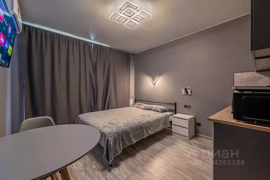 Студия Свердловская область, Екатеринбург Уктус жилрайон, Светлый мкр, ... - Фото 2