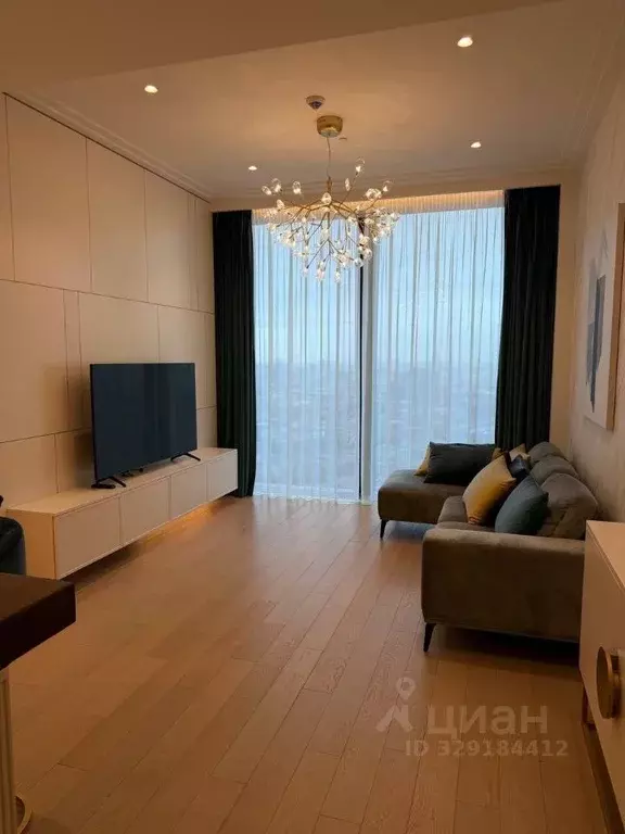 2-к кв. Москва 1-й Красногвардейский проезд, 22с1 (59.0 м) - Фото 2