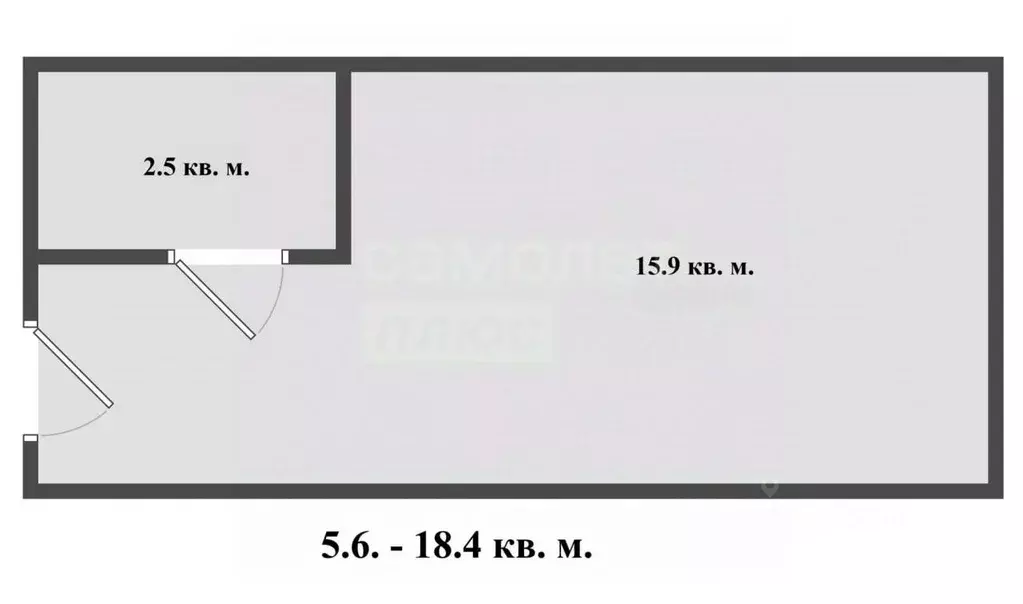 Студия Оренбургская область, Оренбург Советская ул., 126 (17.1 м) - Фото 2