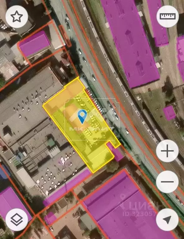 Участок в Санкт-Петербург дор. Нефтяная, 1к6 (41.08 сот.) - Фото 1