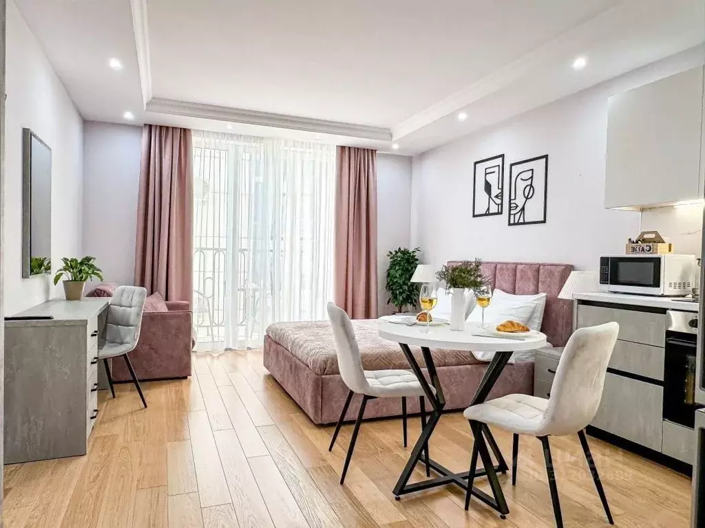 Студия Краснодарский край, Анапа ул. Толстого, 26 (35.0 м) - Фото 0
