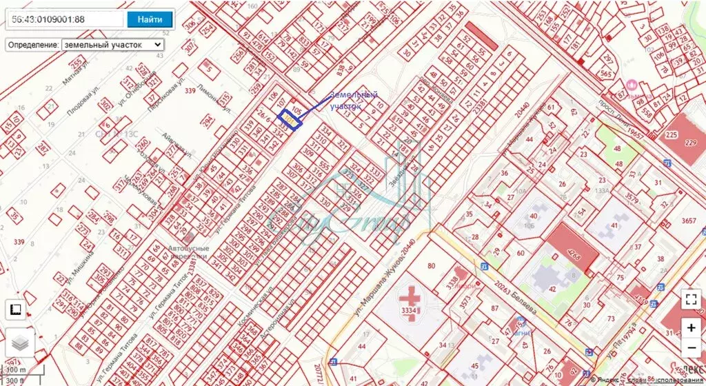 Участок в Орск, улица Германа Титова (10 м) - Фото 0