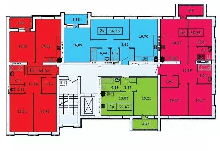 3-к кв. Ивановская область, Иваново Кооперативная ул. (85.83 м) - Фото 1