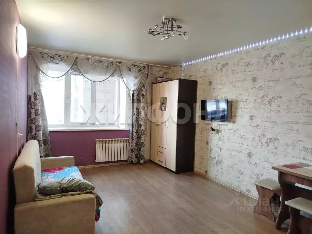 1-к кв. Новосибирская область, Бердск ул. Попова, 35 (27.3 м) - Фото 1