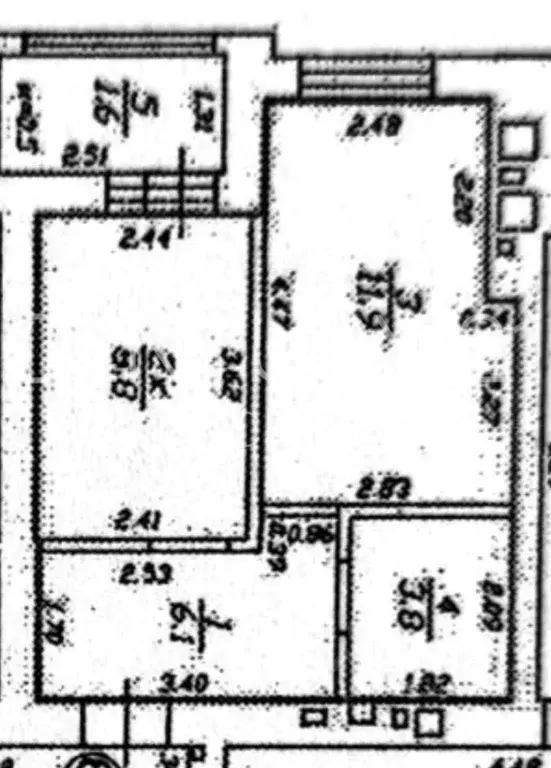 1-к кв. Калининградская область, Калининград Суздальская ул., 22 (33.8 ... - Фото 2