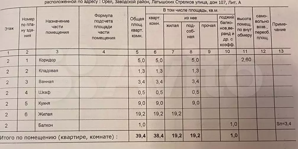 1-к. квартира, 38,4 м, 2/10 эт. - Фото 0