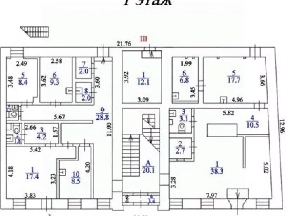 Офис в Москва ул. Александра Солженицына, 5С1 (720 м) - Фото 1