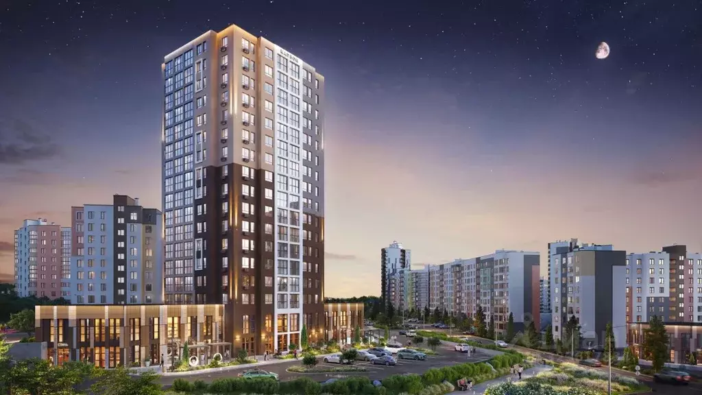 Офис в Крым, Симферополь Город Мира жилой комплекс (67 м) - Фото 2