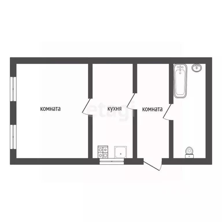 Дом в Воронежская область, Воронеж ул. Горняков, 355 (48 м) - Фото 2