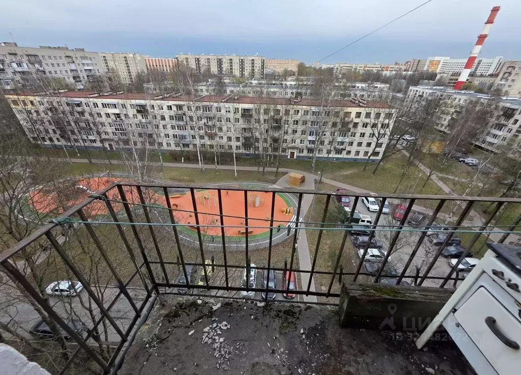 1-к кв. Санкт-Петербург ул. Партизана Германа, 6 (34.0 м) - Фото 2