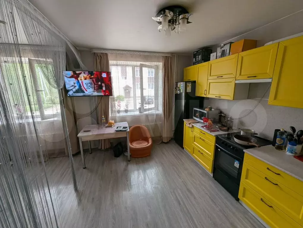 1-к. квартира, 33 м, 1/3 эт. - Фото 0