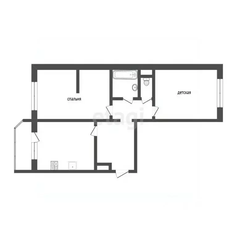 2-к кв. Тюменская область, Тюмень Широтная ул., 190к4 (66.0 м) - Фото 1