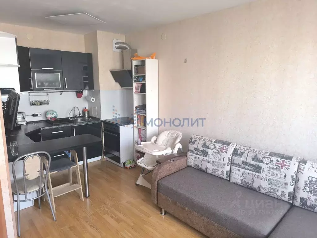 1-к кв. Нижегородская область, Нижний Новгород ул. Движенцев, 36 (29.0 ... - Фото 0
