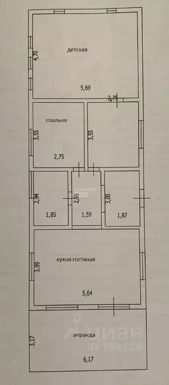 Дом в Новосибирская область, Новосибирск ул. Советской Сибири, 24 (90 ... - Фото 1
