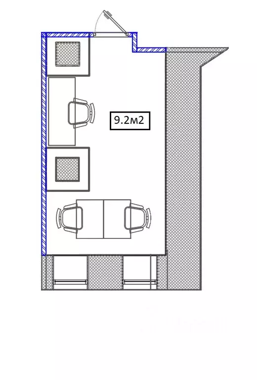 Офис в Санкт-Петербург 7-я Советская ул., 21 (10 м) - Фото 1