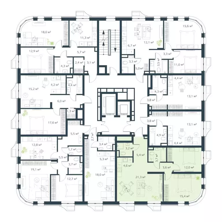 3-к кв. Приморский край, Владивосток Дом на Востоке жилой комплекс, ... - Фото 2