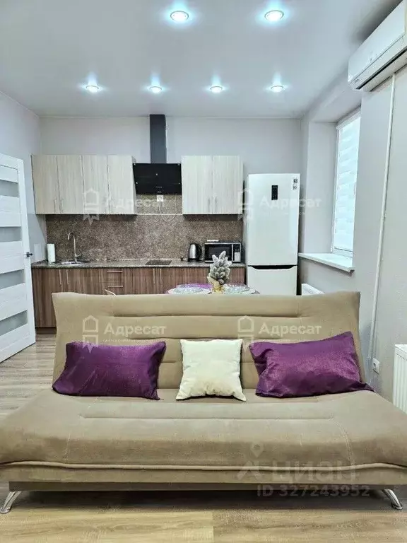 1-к кв. Волгоградская область, Волгоград ул. Глазкова, 22 (30.8 м) - Фото 2