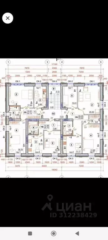 2-к кв. Псковская область, Псков Советская ул., 98 (58.0 м) - Фото 0