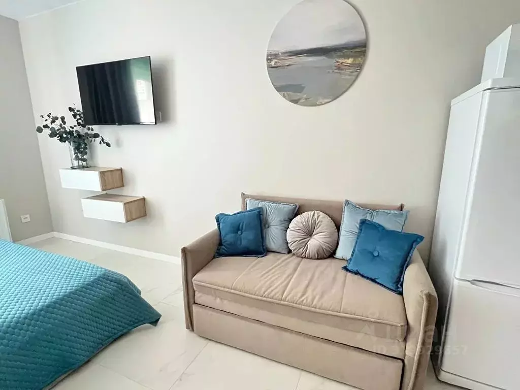 Студия Краснодарский край, Сочи ул. Искры, 88к3 (29.0 м) - Фото 1