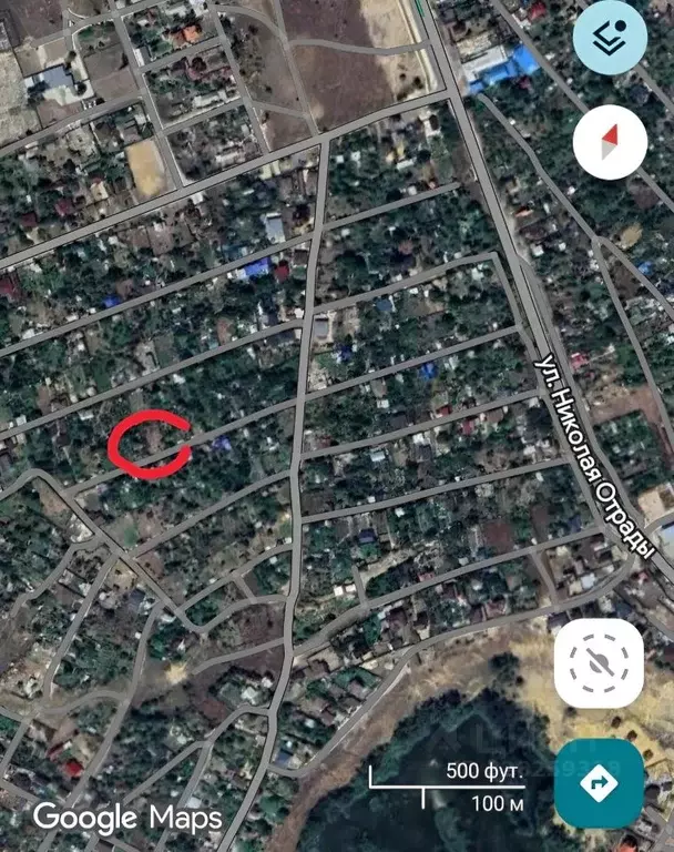 Участок в Волгоградская область, Волгоград Дзержинец СНТ, Винновский ... - Фото 2