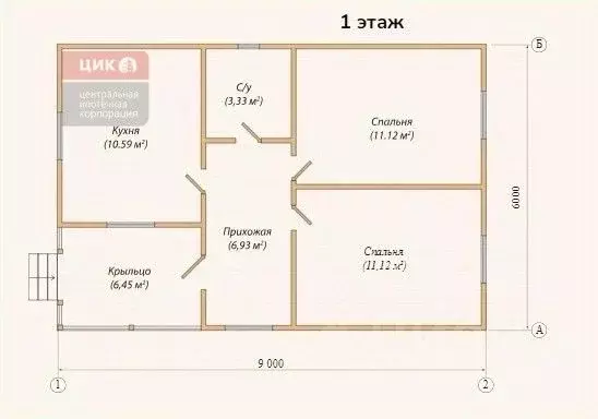 Дом в Рязанская область, Рязанский муниципальный округ, д. Вишневка, ... - Фото 2