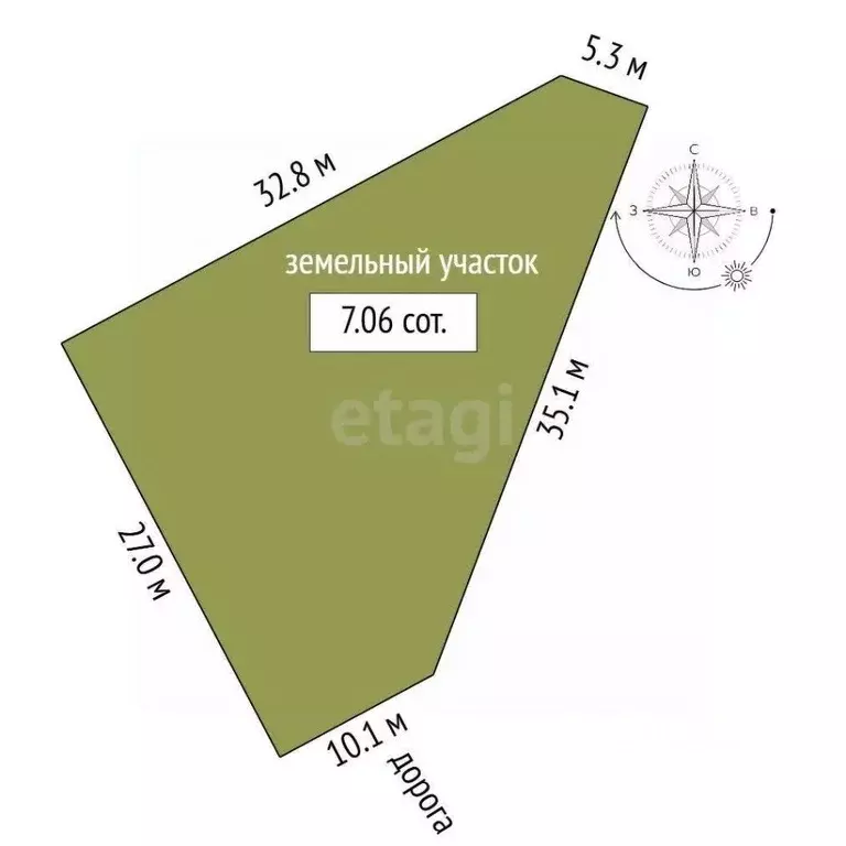 Участок в Свердловская область, Заречный муниципальный округ, с. ... - Фото 2