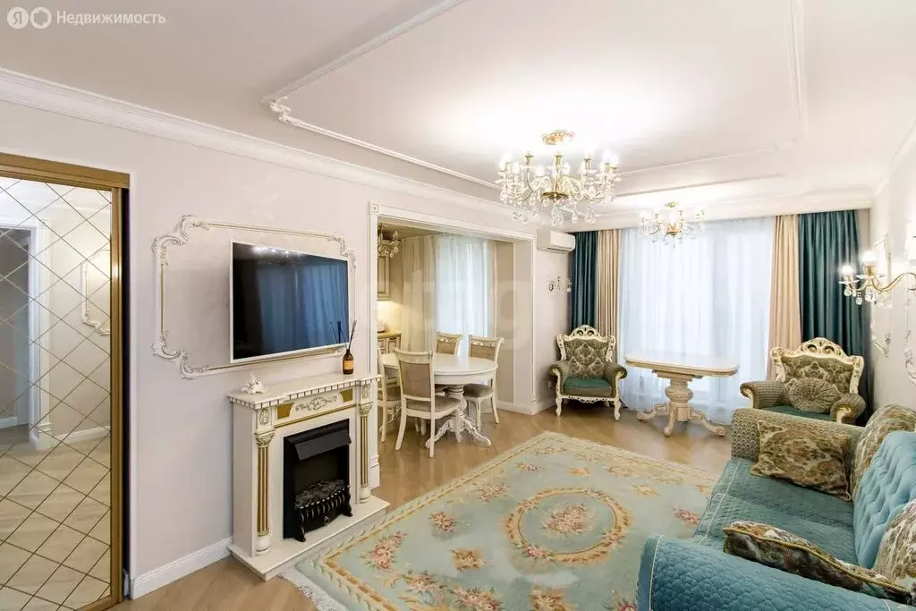 3-комнатная квартира: Тюмень, улица 50 лет Октября, 57Б (82.2 м) - Фото 1