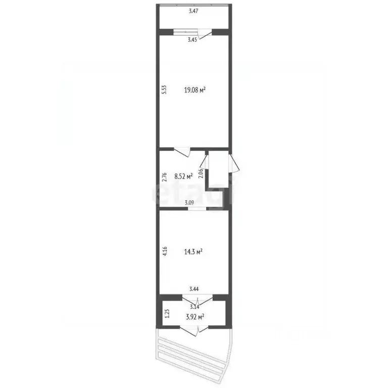 Торговая площадь в Мордовия, Саранск Лямбирское ш., 21 (51 м) - Фото 2