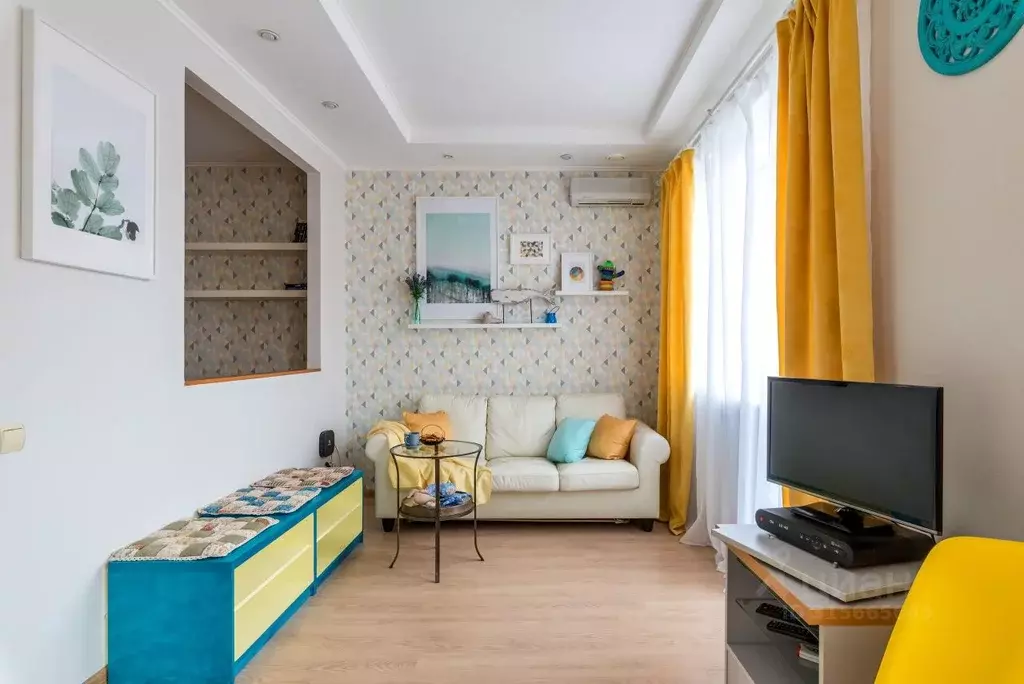 Студия Санкт-Петербург просп. Просвещения, 36/141 (31.0 м) - Фото 1