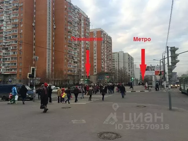 Торговая площадь в Москва бул. Дмитрия Донского, 10 (60 м) - Фото 1