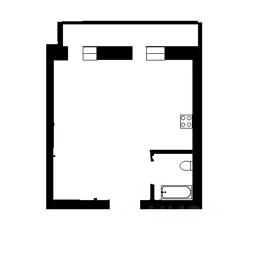 1-к кв. Новосибирская область, Новосибирск ул. Лобачевского, 72 (44.0 ... - Фото 2
