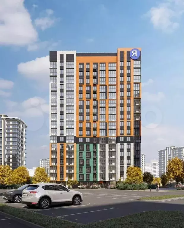 1-к. квартира, 46,2 м, 11/17 эт. - Фото 1