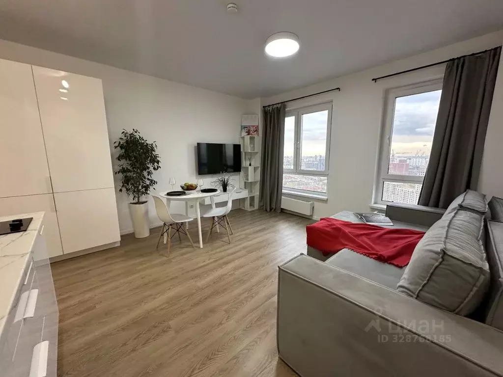 Студия Москва Перовское ш., 2к1 (26.0 м) - Фото 2