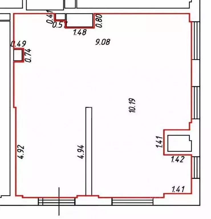 Помещение свободного назначения в Москва ул. Руставели, 16к2 (86 м) - Фото 2