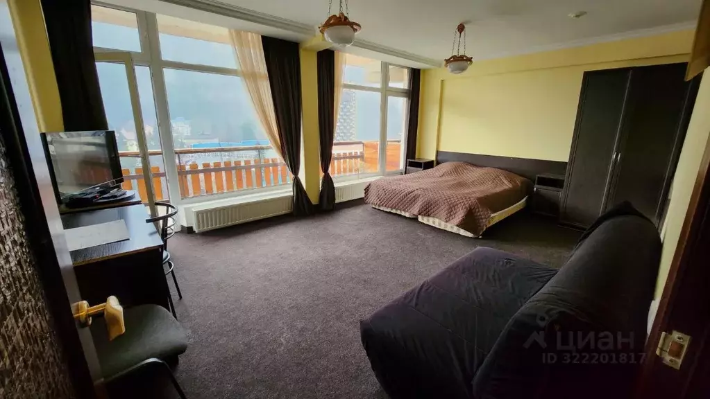 Комната Карачаево-Черкесия, Домбай кп ул. Карачаевская, 72 (25.0 м) - Фото 2