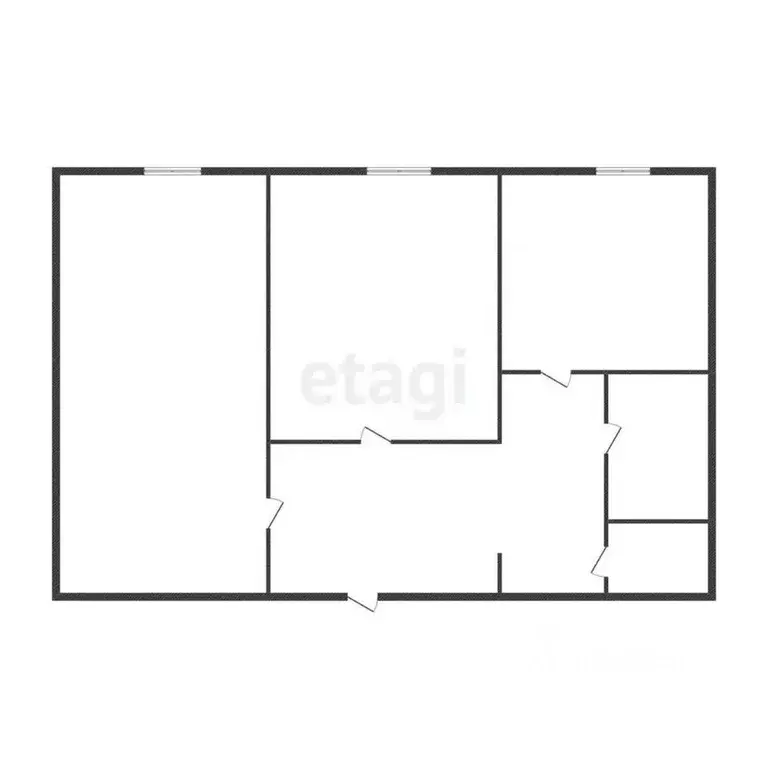 2-к кв. Белгородская область, Губкин ул. Королева, 24 (58.7 м) - Фото 0